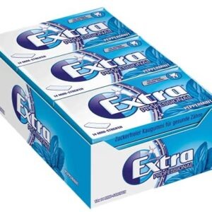 EXTRA TAB WHITE PEPPERMINT | علك اكسترا ابيض 12*14 جرام