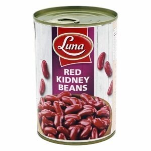 LUNA RED KIDNEY BEANS  24P*380 GM | فاصوليا حمراء لونا 24 حبه*380 جرام