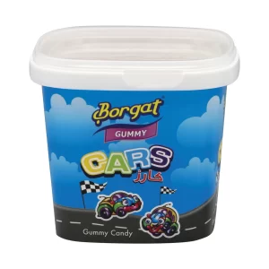 BORGAT GUMMY MIXED CARS 48P*175 GM | جلو ستيكس بالكرز 12 حبه*175 جرام