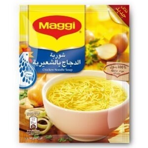 MAGGI CHICKEN NOODLES SOUP 12P*12 OTR*60 GM) | شوربه ماجي دجاج بالشعيريه 12 ضرف*12 باكت*60 جرام