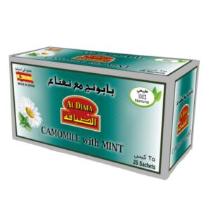 ALDIAFA TEA CAMOMILE WITH MINT 36* 25BAGS | شاي الضيافه بابونج مع النعناع 36*25كيس