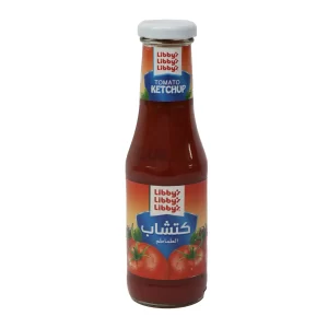 LIBBYS KETCHUP BOTTLE 12P*350 GMM | كاتشب ليبيز زجاج 12حبه*350 جرام