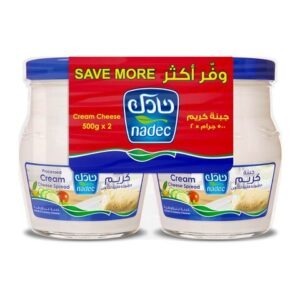 NADEC CREAM CHEESE 3*(2*500GM) | جبن كريمة نادك 3(2*500جرام