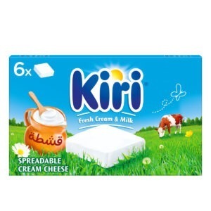 KIRI CHEESE 6 SQUARES 60P*108 GM | جبن كيري 6 قطعه صغير*60 حبه*10 جرام