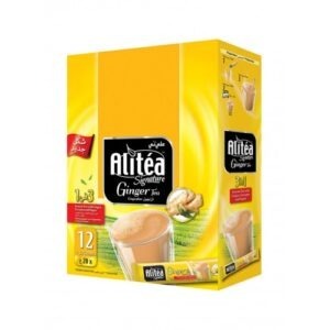ALI TEA SIGNATURE 3IN1 GINGER 20P*12OTR*20GMM | علي كافي باكيت بالزنجبيل 20حبه*12باكت*20 جرام