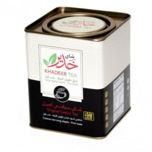 KHADEER TEA LEAVES CAN 24P*250GM | شاي خدير ورق علب 24حبه*250جرام