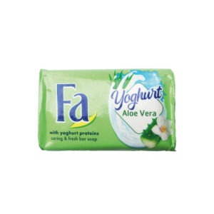 FA SOAP YOGHURT ALOEVERA GREEN 72*75G | صابون جسم فا اخضر 72*75 جرام