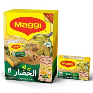 MAGGI VEGETABLE STOCK 24P*20G*24P | مكعبات ماجي بالخضار 24*24*20 جرام