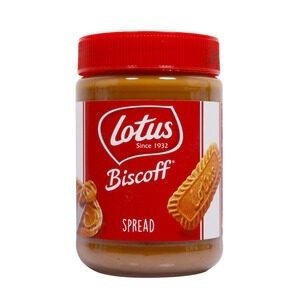LOTUS BISCOFF BISCUIT CREAM 400g*6p | كريمه بسكوت لوتس بالكراميل 6*400 جرام