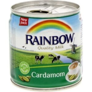 RAINBOW MILK CARDMOM 48P*170 GM | حليب مركز ابو قوس بالهيل 48 حبه*170جرام
