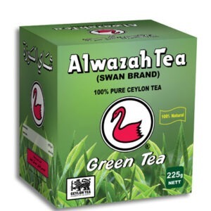 ALWAZAH CEYLON GREEN TEA TIN 24P*225 GM | شاي الوزه اخضر علب 24 حبه*225 جرام