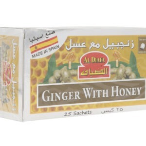 ALDIAFA TEA GINGER WITH HONEY 36*25 GMB | الضيافه اعشاب زنجبيل مع عسل25 خيط*36حبه*25حرام