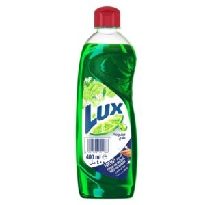LUX DISHWASH LIQUID GREEN REGULAR 18P*400 ML | سائل لوكس اخضر 18حبه*400مل