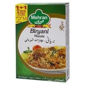 MEHRAN BIRIYANI MASALA 110GM*48 | بهارات برياني مصالح مهران 48*110 جرام