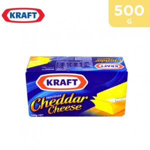 KRAFT CHEDDAR CHEESE PACKET 27P*500 GM | جبن كرافت شيدار باكيت 27حبه*500جرام