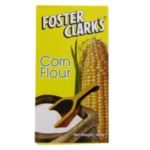 FOSTER CLARK CORN FLOUR PKT 24P*400 GM | نشا باكيت فوستر كلاركس 24 حبه*400جرام