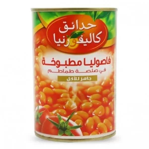 CALIFORNIA GARDEN BAKED BEANS 12P*220 GM | فاصوليا كاليفورنيا مطبوخه 12 حبه*220 جرام