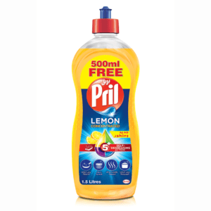 PRIL DISHWASH LEMON 12P*1.5 LTR | بريل باور بلس اليمون 12 حبه*1.5 لتر