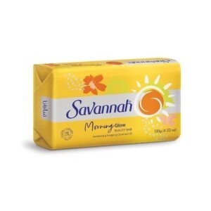 SAVANNAH SOAP MORNING GLOW YELLOW 48P*120 GM | صابون جسم سافانا اصفر 48حبه *120جرام