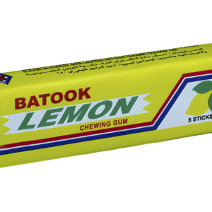 BATOOK GUM LEMON 20*50P | علك باطوق ليمون 20