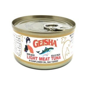 GEISHA LIGHT MEAT TUNA OIL 48P*185 GM | تونه جيشا كبير 48 حبه*185 جرام