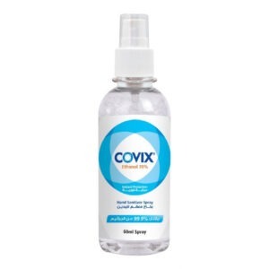 COVIX HAND SANITIZER SPRAY 80*60ML | بخاخ معقم لليدين كوفيكس 80*60مل
