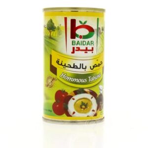 BAIDAR HOMMOUS TAHINA 48P*180 GM | حمص بالطحينيه بيدر 48 حبه*180 جرام