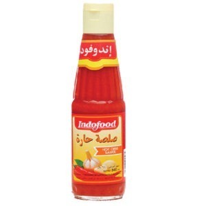 INDOFOOD HOT CHILLY SAUCE 24P*340 ML | صلصه حاره اندفود 24 حبه*340 مل