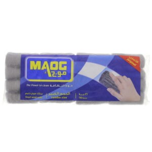 MAOG STEEL WOOL ROLLS JUMBO 16P*24 OTR | سلك موج ناعم كبير 16قطعه*24حبه