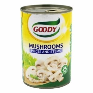 GOODY MUSHROOMS PIECES & STEMS 24*400G | فطر مقطع شرائح قودي 24*400 جرام