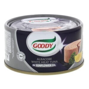 GOODY TUNA WHITE MEAT BIG 48P*185GM | تونه بيضاء قودى كبير 48حبه*185جرام