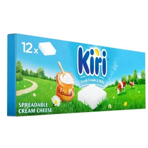 KIRI CHEESE 12 SQUARES 36P*200 GMM | جبن كيري 12قطعه مربعات كبير 36حبه*200جرام