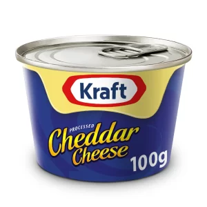 MKRAFT CHEESE TIN MEDIUM 60P*100 GM | جبن كرافت علب وسط 60حبه*100جرام