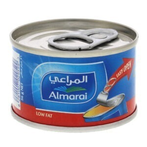 ALMARAI CHEDDAR CHEESE L.FAT 54 P*56 GM | جبن المراعي علب صغير قليل الدسم 54 *56 جرام