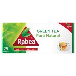 RABEA GREEN TEA 25Bags*24p*1.8GM | شاي الربيع  اخضر 24*25كيس