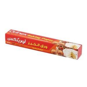 ORINEX BAKING PAPER ROLL (10m*30m)* 24PS | ورق زبده اورنيكس (10متر*30سم) 24 حبه