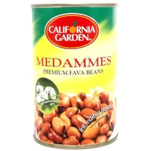 CALIFORNIA GARDEN  FOOL MEDAMMAES SADA 24P*450 GM | فول مدمس حدائق كاليفورنيا 24 حبه*450 جرام