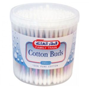 COTTON BUDS FAMILY TRAIN 200PS*6 | منظف اذن قطار العائله كبير 200 حبه* 6علبه
