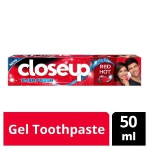 CLOSE UP RED HOT 96P*50ML | معجون اسنان كلوس اب احمر 96حبه*50مل
