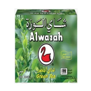 ALWAZAH CEYLON GREEN TEA (100*2GM) *24P | شاي الوزه اخضر  24*100كيس