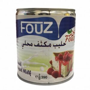FOUZ CONDENSED MILK 48P*390 GM | حليب مكثف محلى فوز 48 حبه*390 جرام