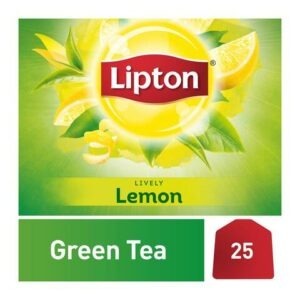 LIPTON GREEN TEA LEMON 25 BAG*24P  | شاي لبتن اخضر بالليمون 25 كيس*24 حبه