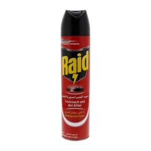 RAID COCKROACH  KILLER 48P*400 MLL | ريد لاحمر بالرشاش  48حبه*400مل