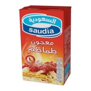 SAUDIA TOMATO PASTE 48P*135 GM | معجون طماطم السعوديه 48حبه*135جرام