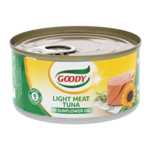 GOODY TUNA OIL BIG 48P*185 GM | تونه  قودي زيت دوار الشمس كبير 48حبه*185جرام