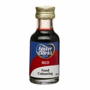 FOSTER CLARK FOOD COLOR RED 72P*28 GM | نكهه طعام فوستر كلاركس احمر 72 حبه*28 جرام
