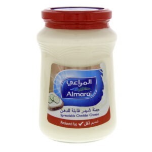 ALMARAI REDUCED FAT CHEDDAR CHEESE 12P*500 GM | جبن المراعي شيدار قليل الدسم 12حبه *500جرام