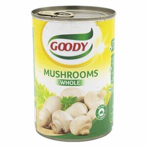 GOODY WHOLE MUSHROOMS 24P*400GM | فطر كامل قودي 24حبه*400جرام