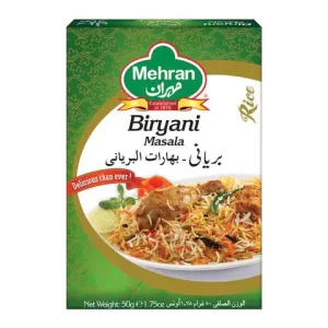 MEHRAN BOMBAY BIRYANI MASALA 48P*65 GM | برياني مهران بومبائي 48 حبه*65جرام