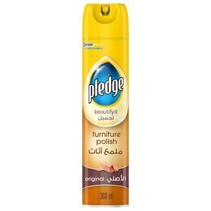 PLEDGE FURNITURE POLISHER 300ml*48P | ملمع اثاث بليدج طبيعي ياسمين 48*300 مل